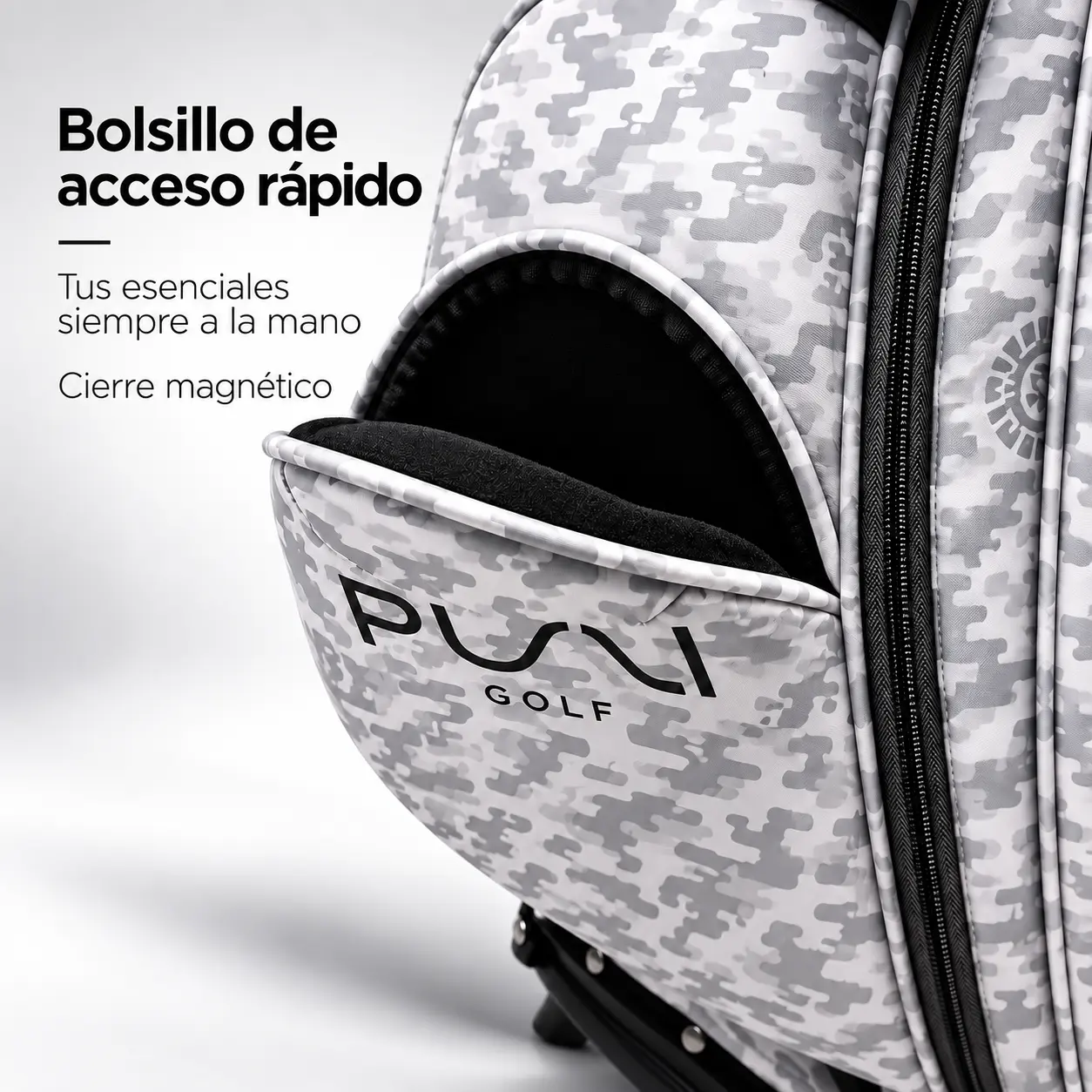 Bolsillo magnético de acceso rápido